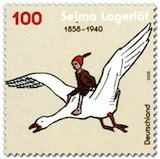 Postzegel Nils Holgersson