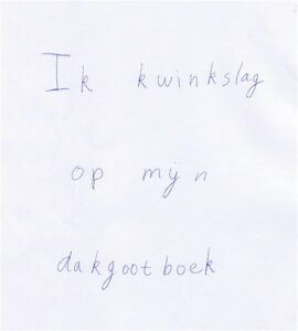 Geheimtaal 1 Geheimtaal 1