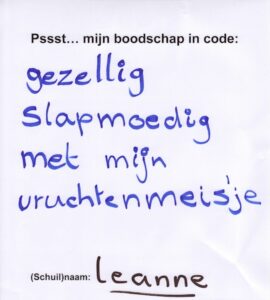 Geheimtaal 10 Geheimtaal 10