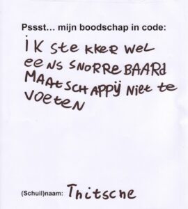 Geheimtaal 3 Geheimtaal 3