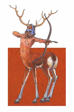 Illustratie Ferguut - © John Rabou, all rights reserved