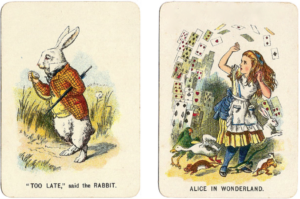 Alice-speelkaarten Alice-speelkaarten