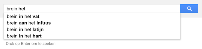 brein het (Google-poëzie)