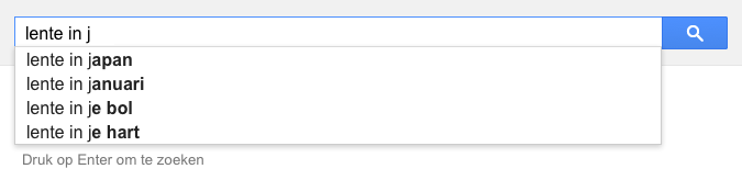 lente in j (Google-poëzie)