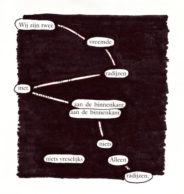 Radijzen - stiftgedicht: JudyElf, CC by-nc-sa