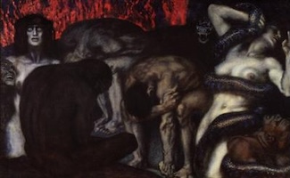 Franz Stuck, Inferno (1908) Franz Stuck, Inferno (1908)